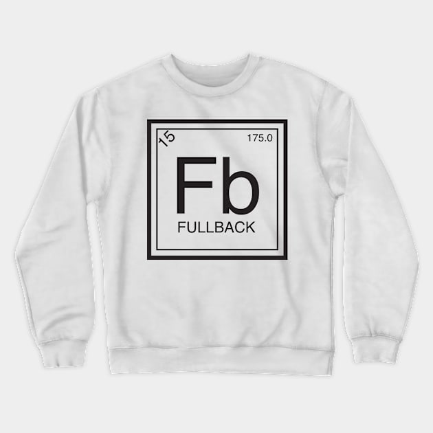 Elements of Rugby Fullback Crewneck Sweatshirt by University of Oklahoma Rugby